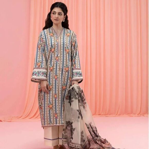 SAPPHIRE PAKISTANI AUTHENTIC DESIGNER DRESS 3 PIECE - Picture 7 of 8